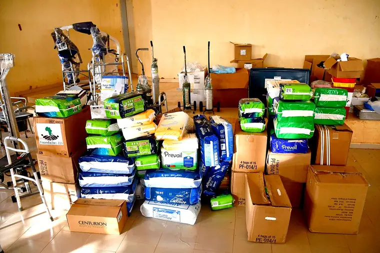 Medical supplies, Ranérou