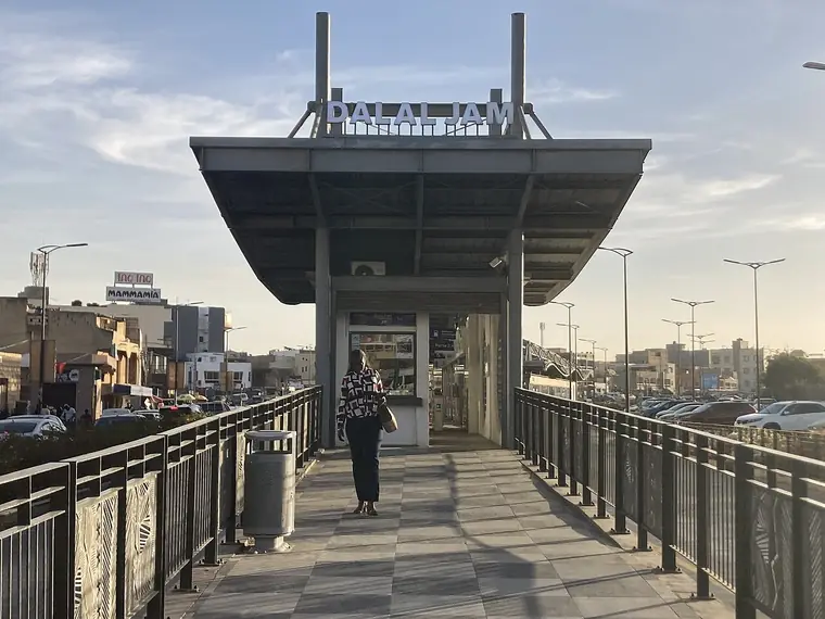 BRT station, Dakar