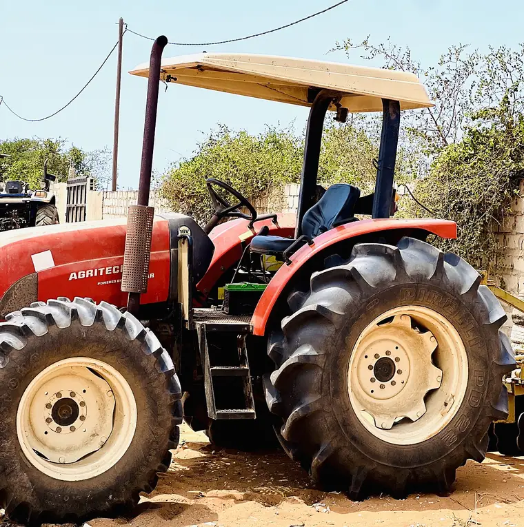 Farm tractor, Senegal